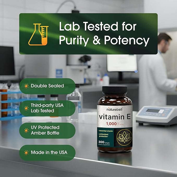 NatureBell Vitamin E 1, 000 IU Per Serving - Image 5