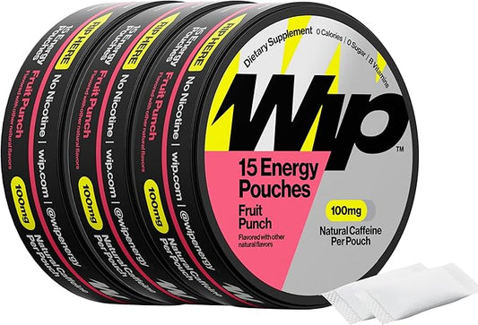 Wip Energy Pouches, Sugar Free Blend by Wip