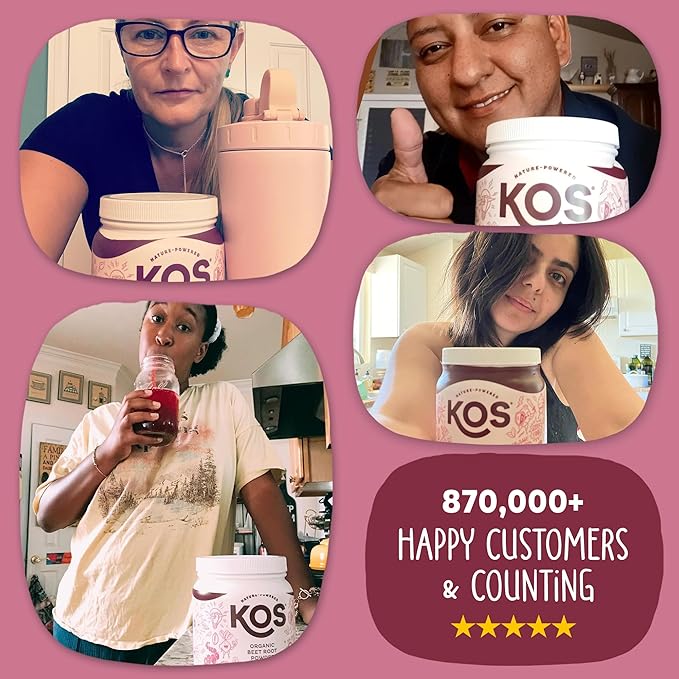 KOS Organic Beet Root Powder, USDA Organic - Image 5