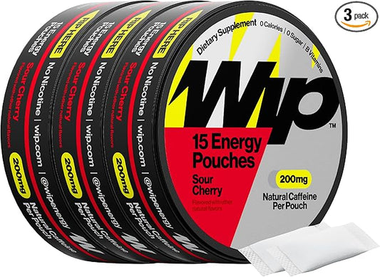 Wip Energy Pouches, Sugar Free Blend by Wip