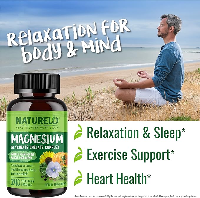 NATURELO Magnesium Glycinate Chelate Complex - Image 4