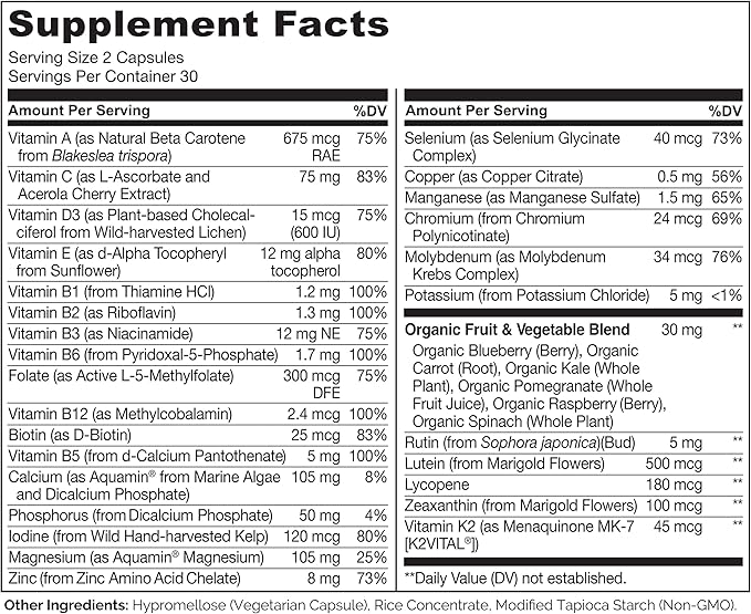 NATURELO Teen Multivitamin - Image 3