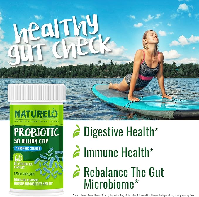 NATURELO Probiotics for Digestive Health - Image 4