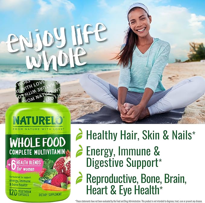 NATURELO Whole Food Multivitamin - Image 4